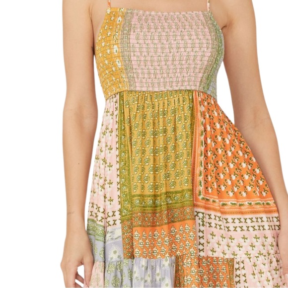 Jen's Pirate Booty Women's Wild Side Patchwork Midi Dress - Picture 4 of 9